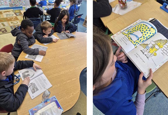 OPA students love to read